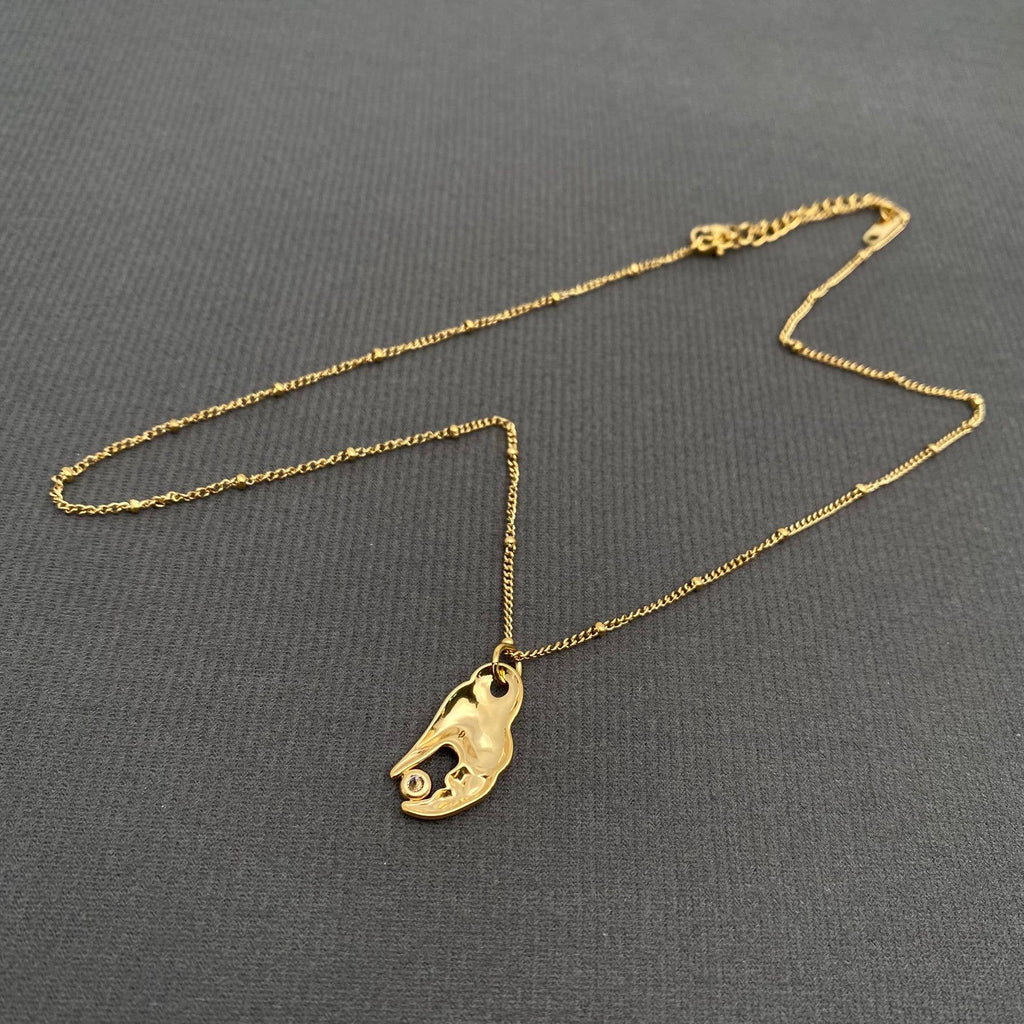 Lobster Claw Charm Necklace