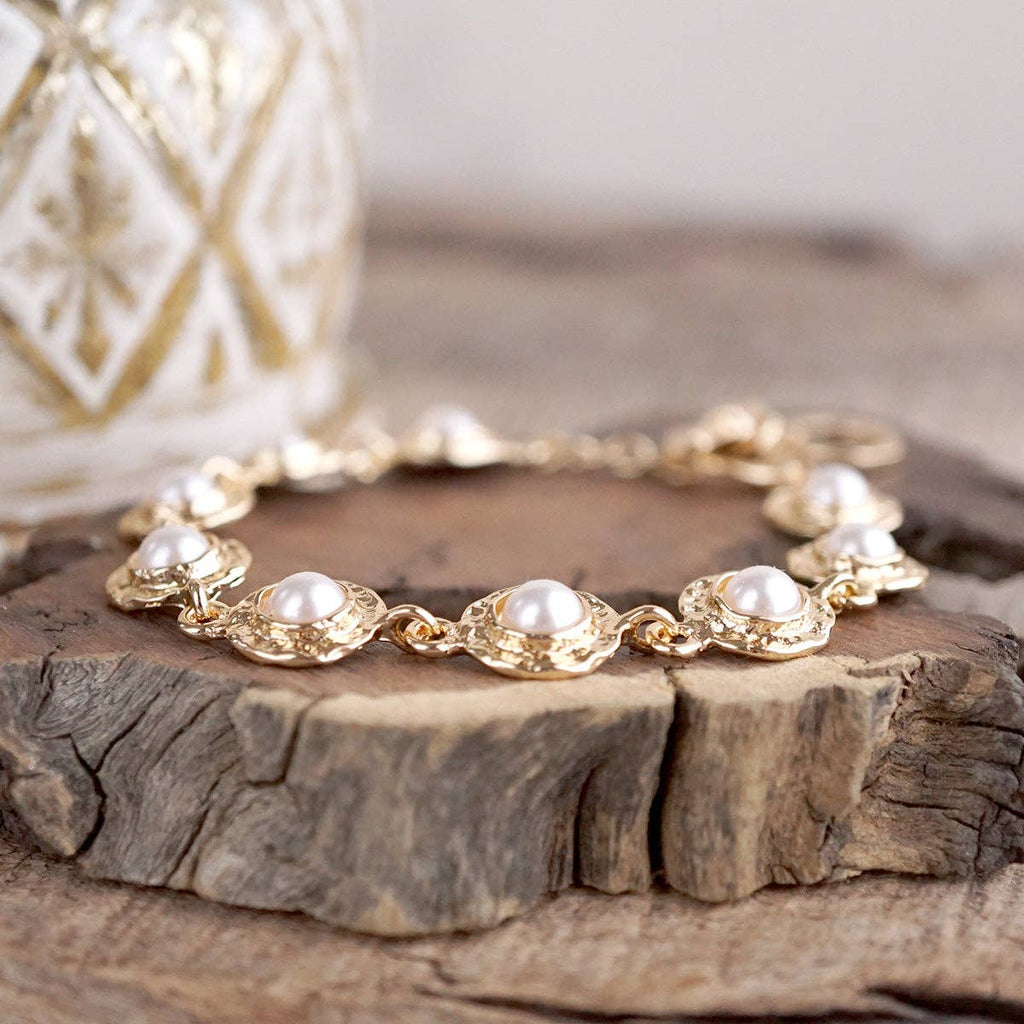Pearl Cabochon Bracelet