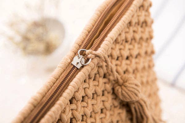 👜 Giana Macrame Crossbody Bag 👜