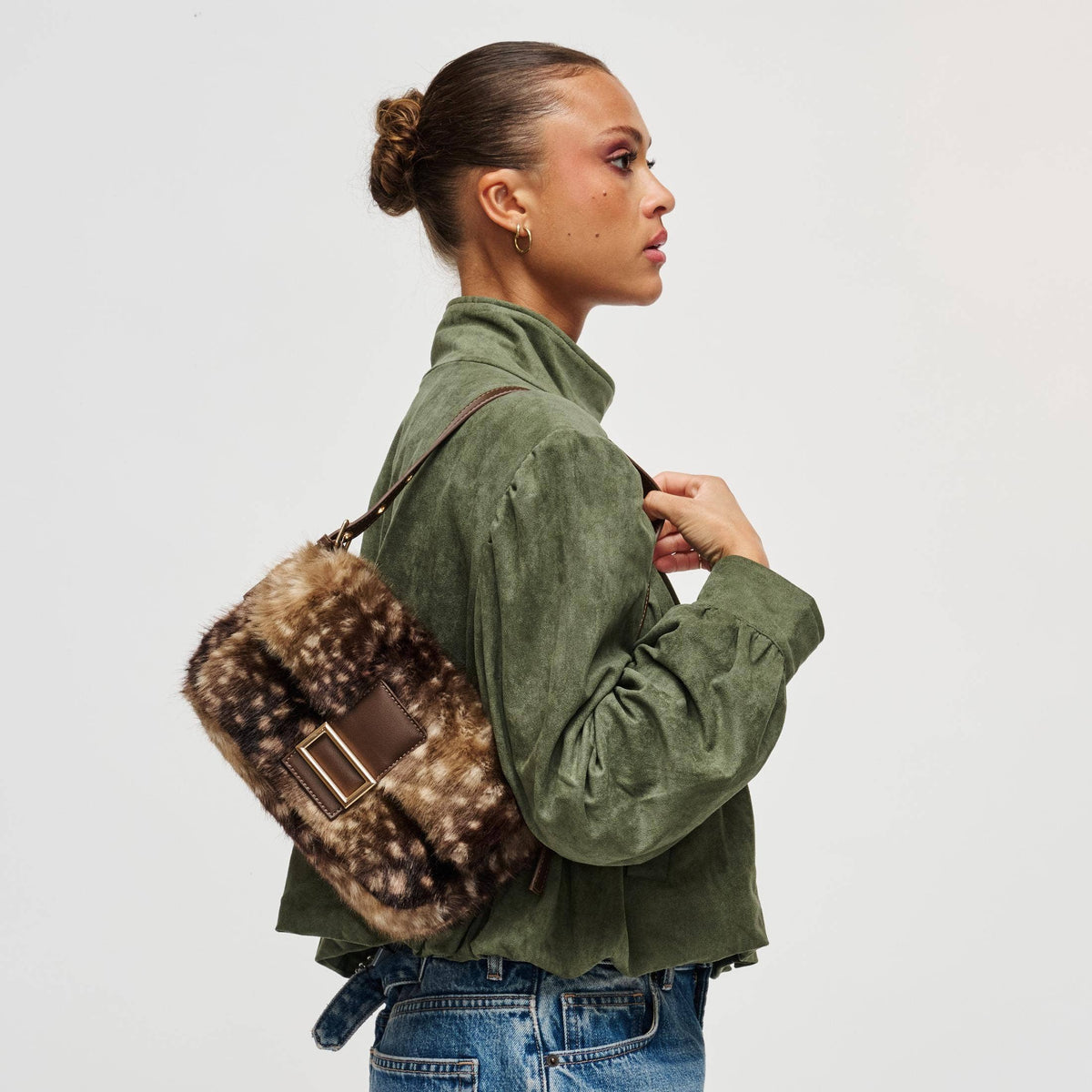 Beverly - Faux Fur Crossbody - 5 Different Colors