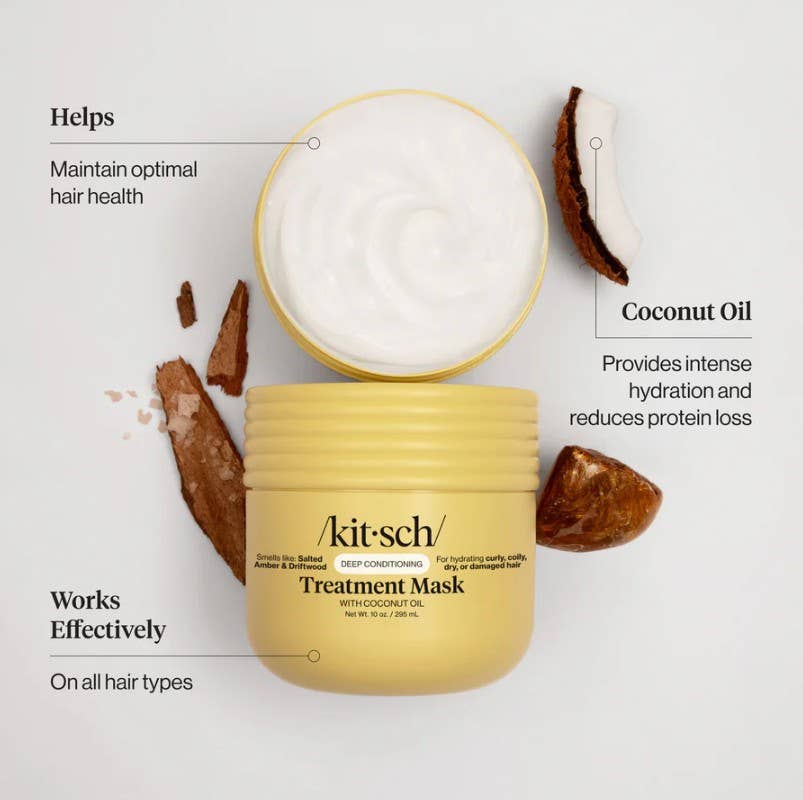 🥥 Moisturizing Coconut Oil Deep Conditioning Treatment Mask🥥