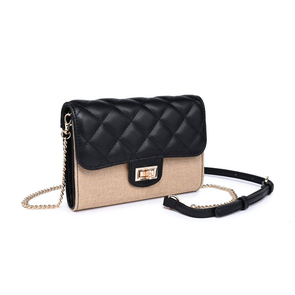 Shelly - Straw Crossbody