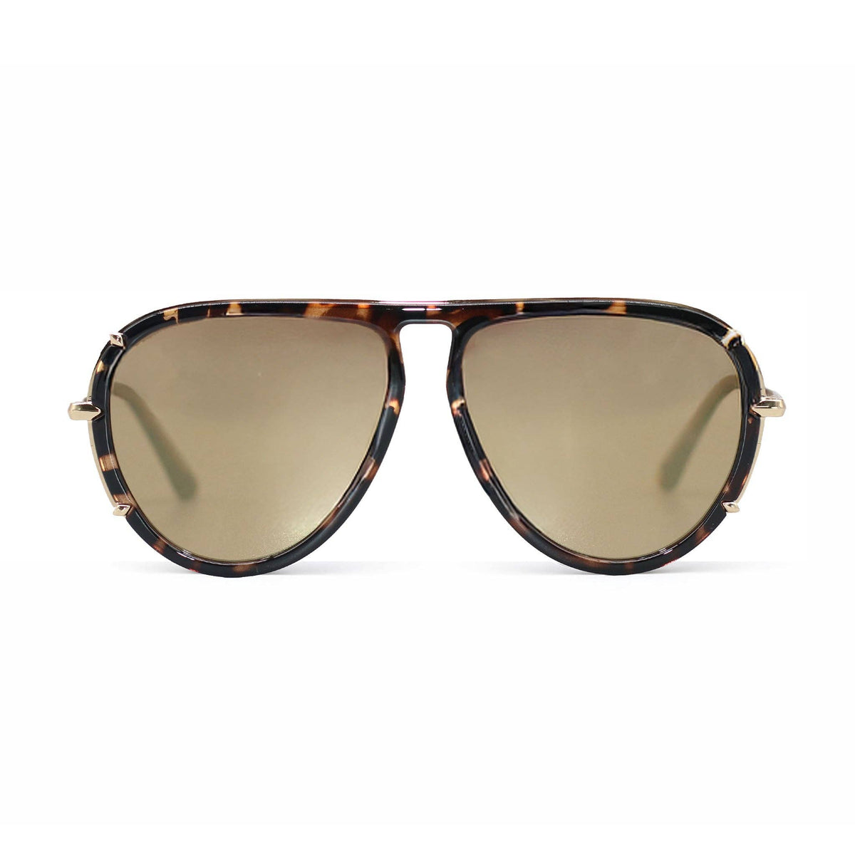 Aviator Sunglasses - Bronze Tangle-Free