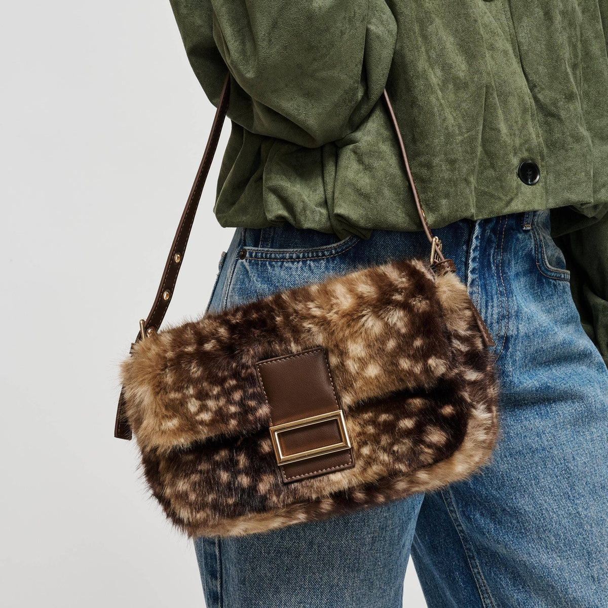 Beverly - Faux Fur Crossbody - 5 Different Colors