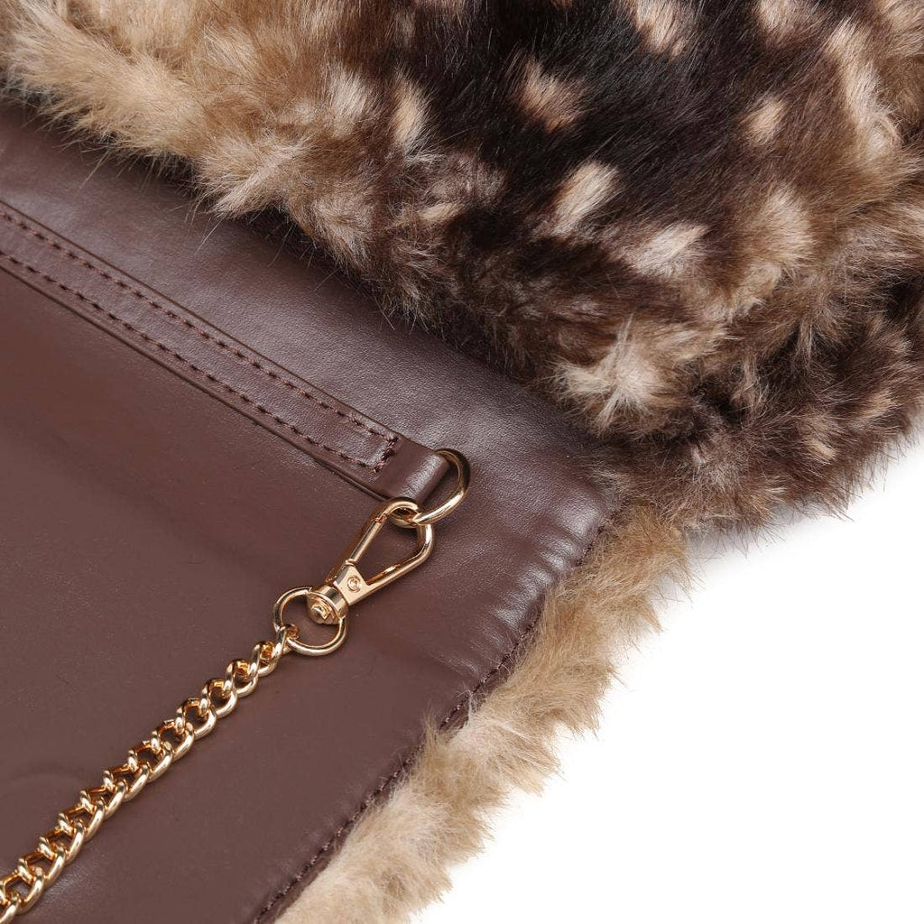 Rhianna  Faux Fur Crossbody