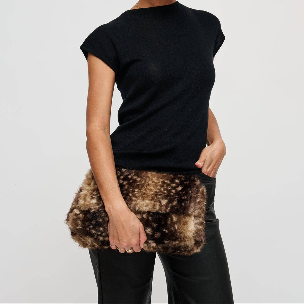 Rhianna  Faux Fur Crossbody