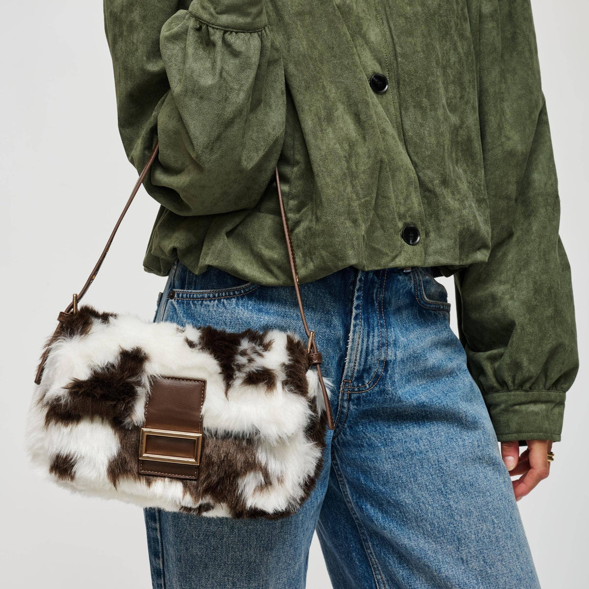 Beverly - Faux Fur Crossbody - 5 Different Colors