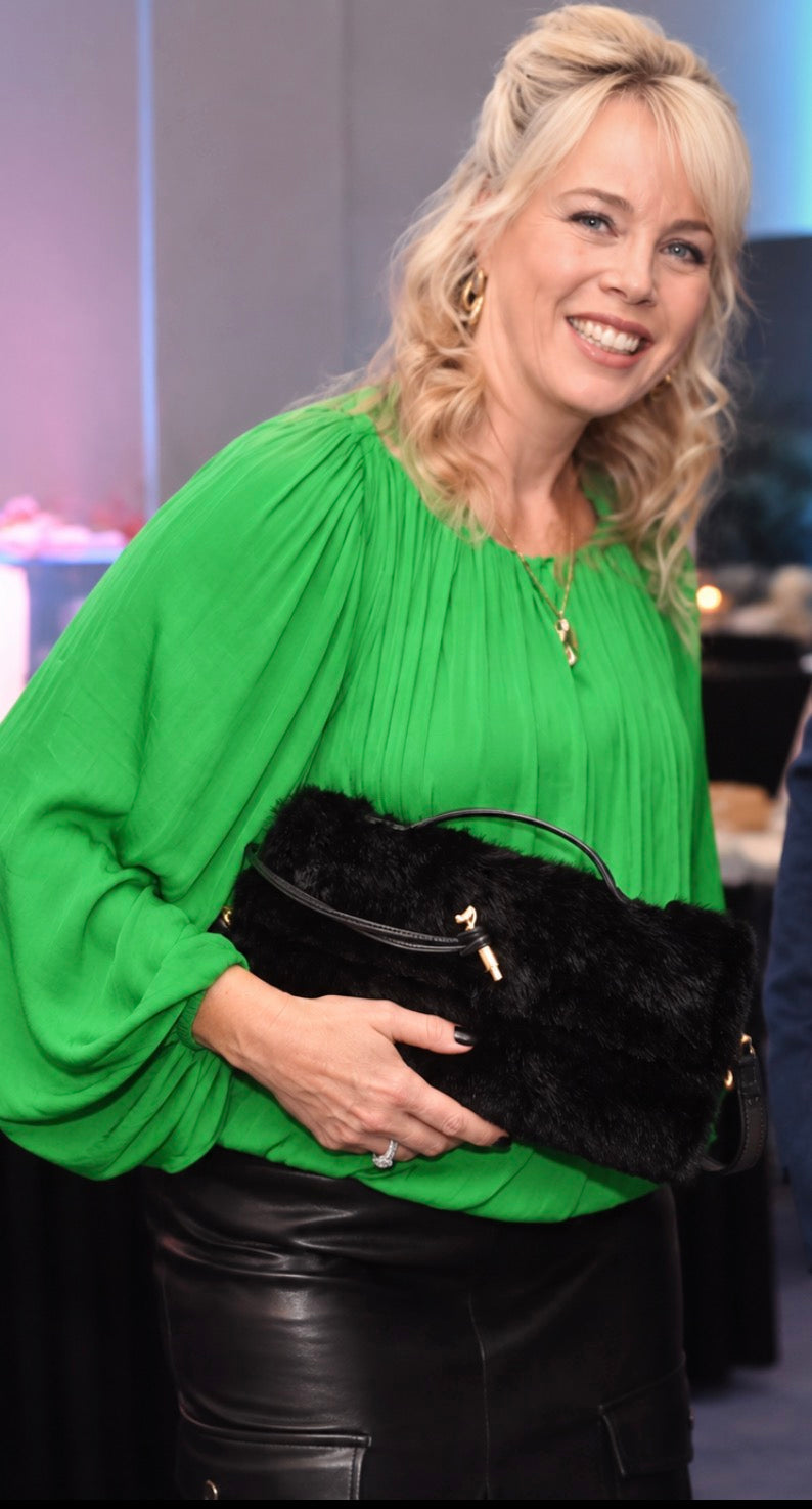 Ada - Faux Fur Crossbody