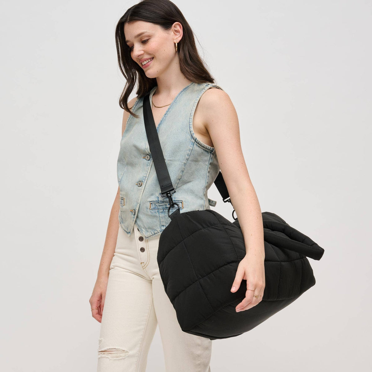 Nylon Weekender Travel Duffel